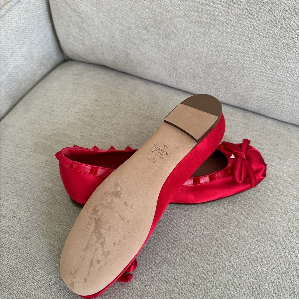Valentino Vibrant Red Women's Flats ( authentic)